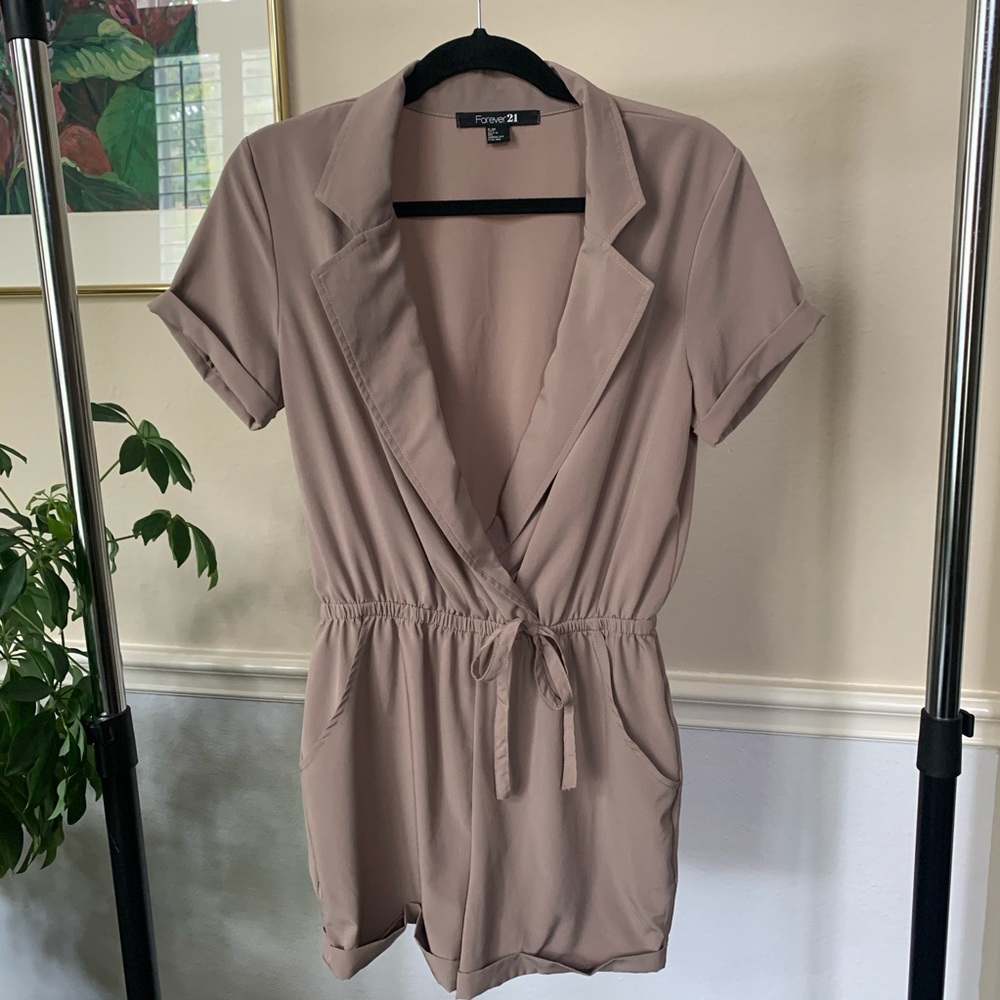 Tan Romper